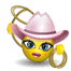 Cowboy Smilies (26) Smiley – Cowboy